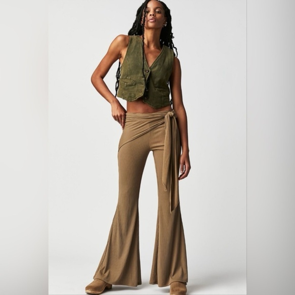 NWT FREE PEOPLE HOT NIGHTS WRAP PANTS